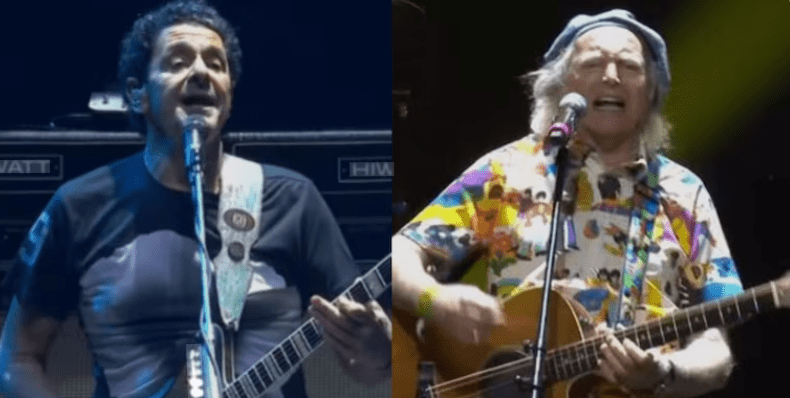 Divididos reunió a Miguel Cantilo y Ciro Martínez para una potente versión de “La marcha de la&nbsp;bronca”