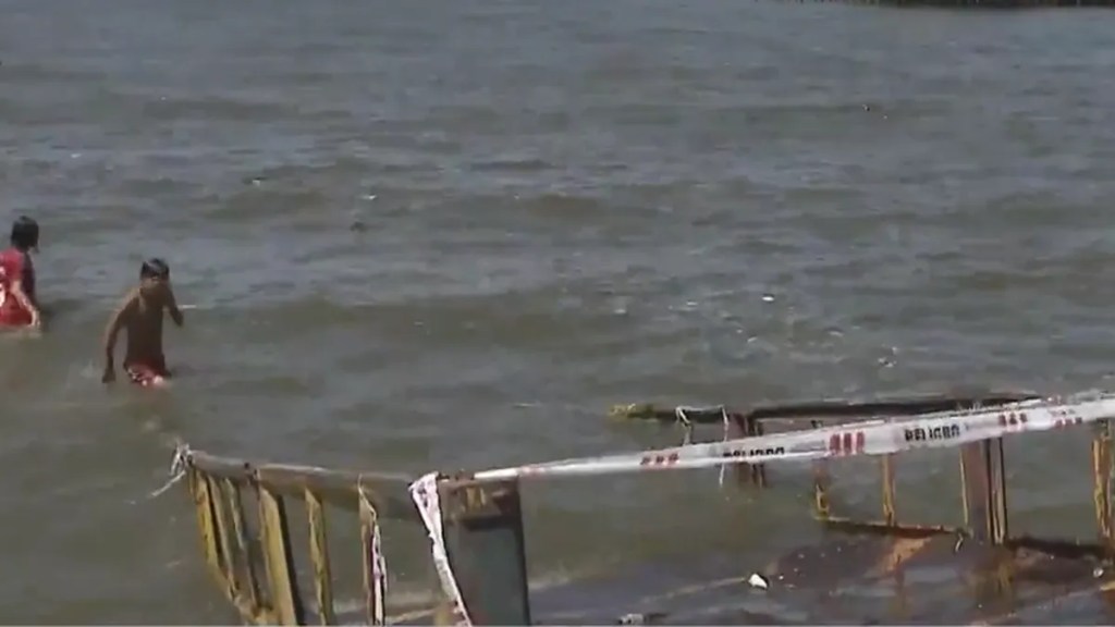 Operativo busca a un hombre desaparecido tras ser arrastrado por la&nbsp;corriente