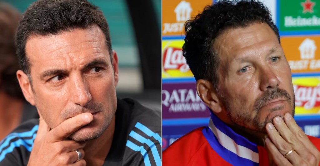 Lionel Scaloni mantuvo una reunión estratégica con el Cholo Simeone en territorio&nbsp;español