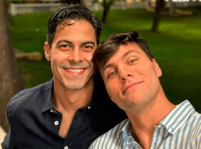 Nicolás Keenan explicó los motivos por los que mantuvo en reserva su relación con Rob&nbsp;Jetten