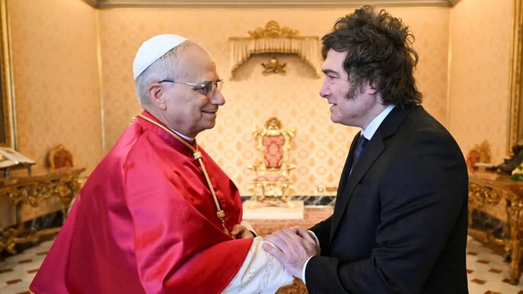Milei confirmó que el papa León XIV visitará la Argentina en&nbsp;noviembre
