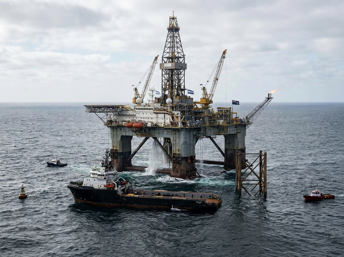 El Gobierno nacional busca frenar la extracción ilegal de petróleo sin permiso argentino en aguas de Malvinas